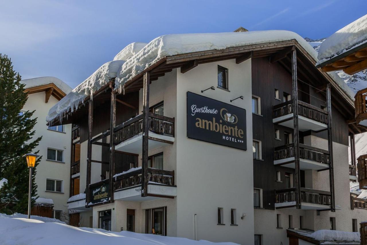 Ambiente Guesthouse Saas-Fee Bagian luar foto